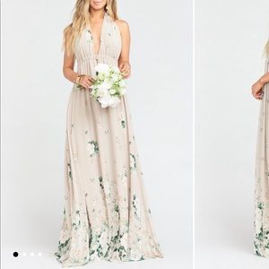 NWT Show Me Your Mumu Luna halter dress
